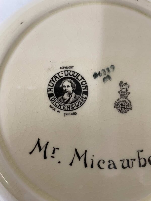Mr Micawber royal Doulton dickens ware - Image 3
