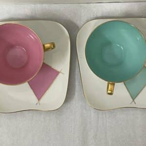 Westminster Australia tennis tea cups and saucers