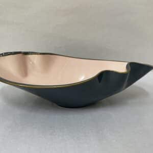 Pink and grey Carlton Ware dish
