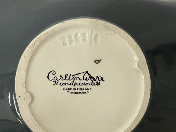 Pink and grey Carlton Ware dish - Image 2