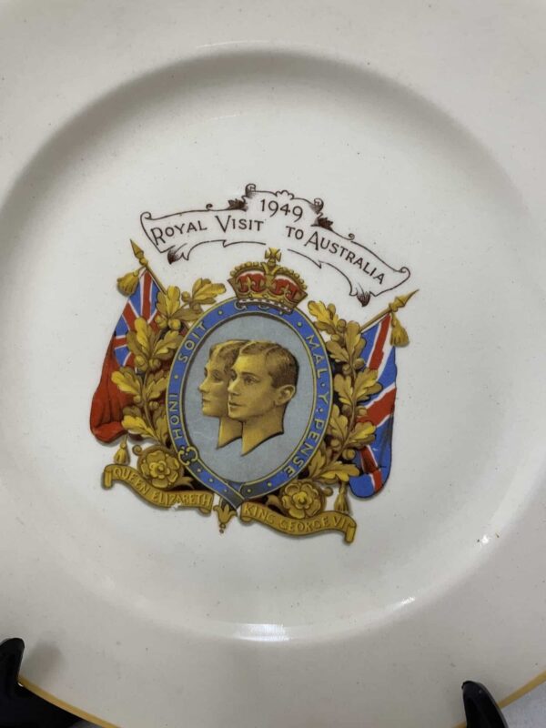 Royal visit plate - Image 2