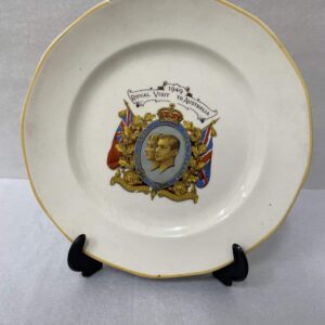 Royal visit plate