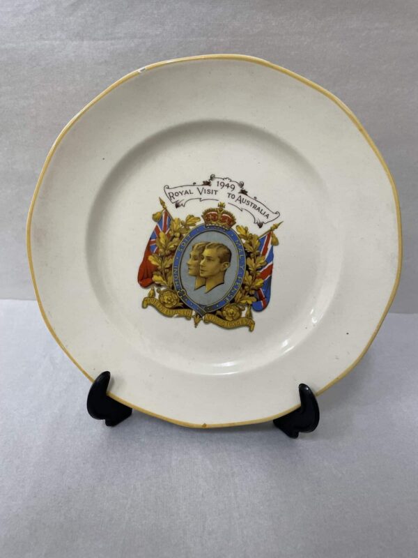 Royal visit plate