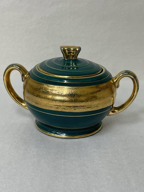 Vintage Sadler creamer and lidded sugar bowl - Image 7