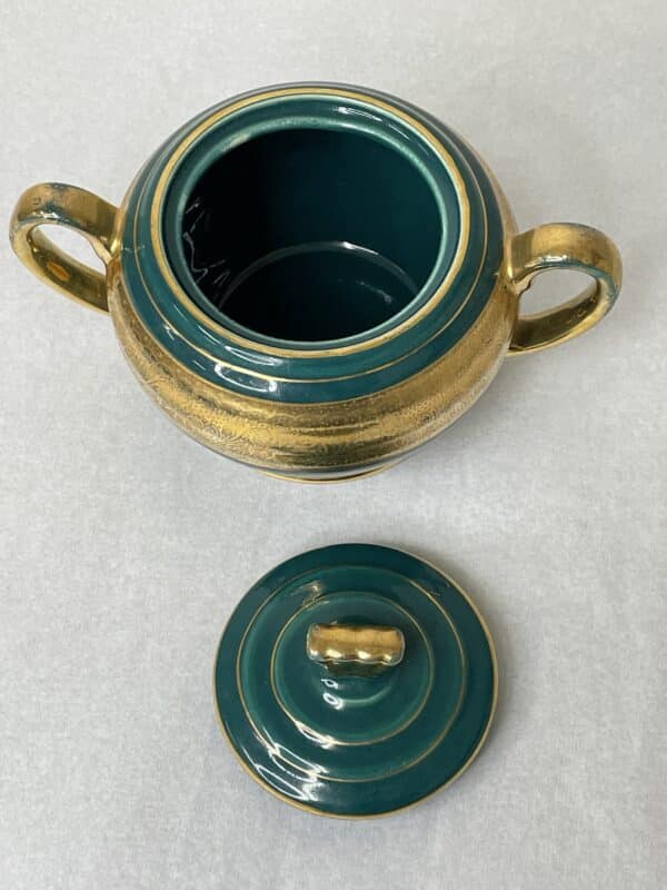 Vintage Sadler creamer and lidded sugar bowl - Image 11