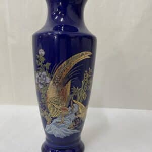 1980’s Golden pheasant vase