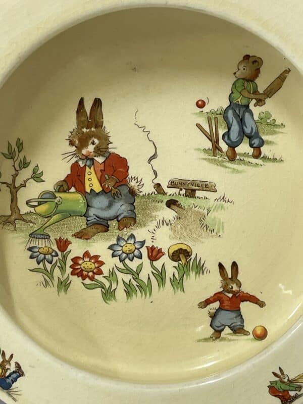 Royal Winton 1930’s children’s breakfast bowl - Image 2