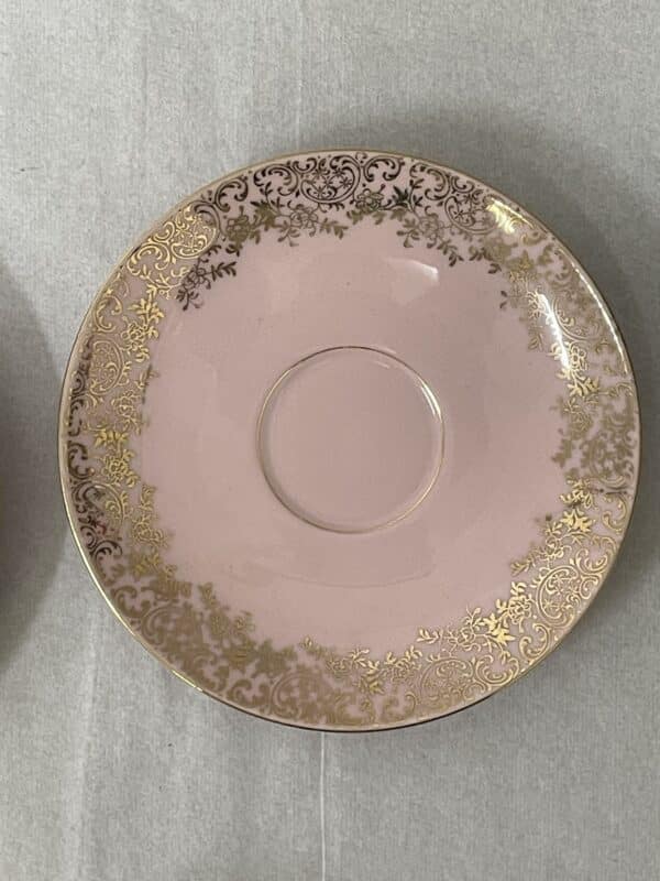 Pink and gold vintage Westminster Australia teacup set - Image 7
