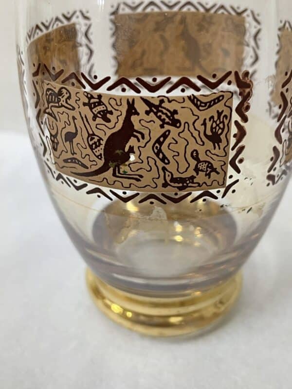 Australiana vintage drink glasses - Image 4