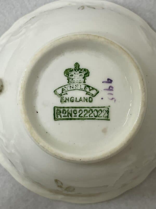 Aynsley tea set (partial)- Rare! - Image 4
