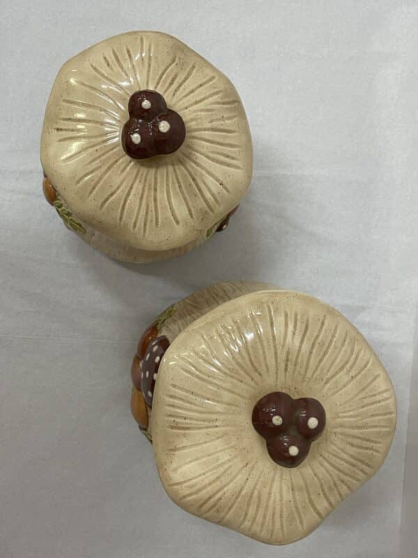 Ceramic mushroom food storage containers - Image 4