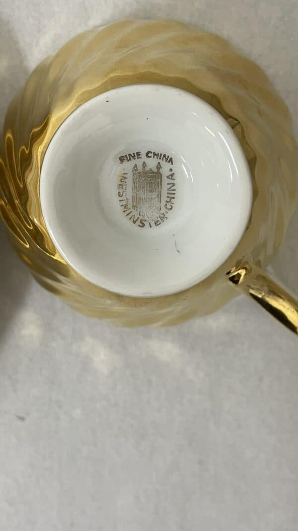 Gold Westminster trio set - Image 3