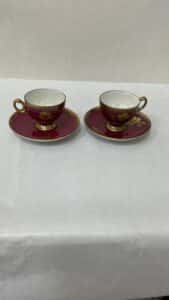 Nathco demitasse cups and saucers.